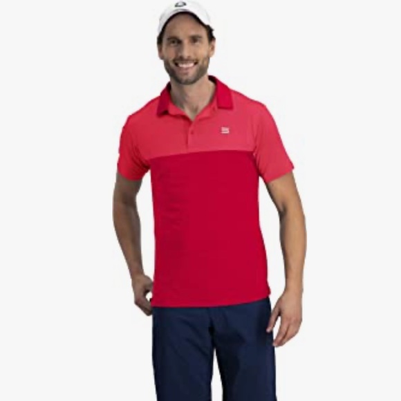 Quick Dry Golf Shirts for Men - Moisture Wicking SS Polo Shirt NWOT - Picture 2 of 7